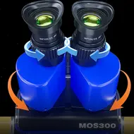 Mechanic MOS300 6-45X HD Continuous Zoom Trinocular Stereo Microscope for PCB Soldering 750