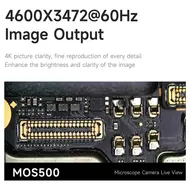 MECHANIC MOS 500 Microscope Camera 4K Video Recording IMX323 1/2.9 inch Imported Sensor HDMI/ TYPE-C High Definition Output 746