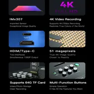 MECHANIC MOS 510 1080P Industry Video Microscope Camera Used with CTV2/5 Adapter Mobile Phone Welding Repair Camera 747