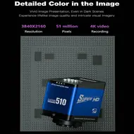 MECHANIC MOS 510 1080P Industry Video Microscope Camera Used with CTV2/5 Adapter Mobile Phone Welding Repair Camera 747