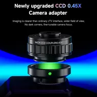 Mechanic Robot 6560T 6.5-60X Trinocular Microscope with Aluminum Alloy Big Base 751