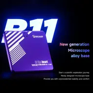 Mechanic Robot 6560T 6.5-60X Trinocular Microscope with Aluminum Alloy Big Base 751