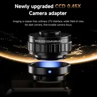 ​Mechanic Robot 7060T 7-60X Trinocular Microscope with Aluminum Alloy Big Base 752