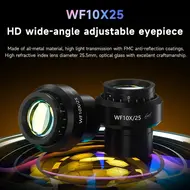 ​Mechanic Robot Z4 6.5-60X Trinocular Stereo Microscope with Aluminum Alloy Big Base 753