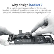 ​QianLi iSocket 16 Series 4-in-1 Motherboard Layered Test Fixture for iPhone 16 / 16 Plus / 16 Pro / 16Pro Max 796