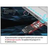 R-SIM19 New QPE Stable iOS17 Unlock SIM Card for iPhone 15 Series 774