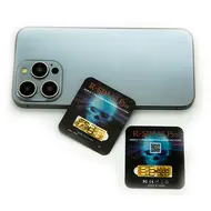 ​R-SIM 19 Pro Automatic Dual SIM Unlocking Card for iPhone 13 to 16PM Like ICCID Unlock only Support Dual SIM Slots 771
