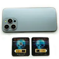 ​R-SIM 19 Pro Automatic Dual SIM Unlocking Card for iPhone 13 to 16PM Like ICCID Unlock only Support Dual SIM Slots 771