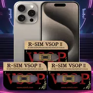 ​2025 the latest R-SIM VSOP2 SED MEP Flexible card for iPhone 13 to 16 Dual sim Series . like iccid . 100% Perfectly 5G. 772