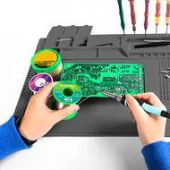 ​RF4 FR-P011 High-temperature Resistant Insulation Maintenance Silicone Pad for Mobile Phone Repair 754