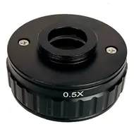 ​RF4 Interface Diameter 25mm 0.5X C-Mount Adapter Lens for Trinocular Stereo Microscope 755