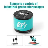 ​RF4 RF-2KC3 Camera Full HD 2K 1080P HD MI Output Magnifier Video Recording Photography Triocular Microscope Camera Phone Repair 760