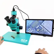 ​RF4 RF-2KC3 Camera Full HD 2K 1080P HD MI Output Magnifier Video Recording Photography Triocular Microscope Camera Phone Repair 760