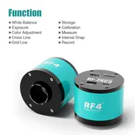 ​RF4 RF-2KC3 Camera Full HD 2K 1080P HD MI Output Magnifier Video Recording Photography Triocular Microscope Camera Phone Repair 760