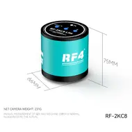 ​RF4 New RF-2KC8 HD Industrial Microscope Video Camera Support CS/C Lens Adapter HDMI USB Output for Phone PCB Soldering Repair 761