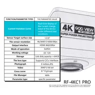 ​RF4 4K HD Microscope Camera RF-4KC1 PRO Digital Video Camera for Stereo Trinocular Microscope for Mobile Phone PCB Repair Tool 763