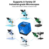 ​4K HD Microscope camera Electronic Repair Microscope for PCB Repair Soldering Support Industrial Microscope 769