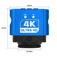 ​4K HD Microscope camera Electronic Repair Microscope for PCB Repair Soldering Support Industrial Microscope 769