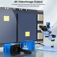 ​4K HD Microscope camera Electronic Repair Microscope for PCB Repair Soldering Support Industrial Microscope 769