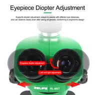 RELIFE RL-M5T-2L Trinocular HD Stereo Microscope 0.7-5.0X Continuous Zoom for PCB Board Electronic Component Mobile Phone Repair 770