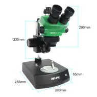 RELIFE RL-M5T-2L Trinocular HD Stereo Microscope 0.7-5.0X Continuous Zoom for PCB Board Electronic Component Mobile Phone Repair 770