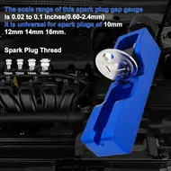 ​Spark Plug Gap Tool Gapping Kit with Gapper Gauge  Compatible with Most 10mm 12mm 14mm 16mm Plugs 713