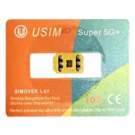 USIM LTE Auto Unlock Single Card Sticker for iPhone 13 to 16PM only Supports Dual Card Slots 781