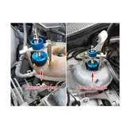 ​Universal Cooling System Pressure Tester Tool Kit Radiator Pressure Test Kit with Hand Pump and Universal Adapter 729