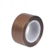 10m High Temperature Resistance 300 Degree PTFE Cloth Heat Insulation Sealing Brown Self-adhesive Waterproof Tapes 740