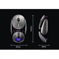 Inphic X2 Silent Bluetooth Mouse Metal Base Rechargeable Wireless Gaming Mouse For Computer Laptop Office Game 741