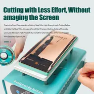 Nasan W-024 100M Curved Screen Cutting Diamond Wire for LCD Display Screen Separator Repair 811