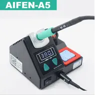Aifen A5 Lead-free Digital Display Electronic Rework Soldering Station with C210 Handle 825