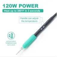 Aifen A5 Lead-free Digital Display Electronic Rework Soldering Station with C210 Handle 825