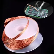 ​Desoldering Braid Tape Copper Solder Wire Soldering Wick Tin Solder Removal Braid Welding Wire Repair Tool 1.5/2/2.5/3/3.5mm Hot 823