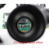 ​LED Headband Glasses Magnifier 8X 15X 23X Craft Reading Magnifying Glass With Light Magnifying Lens Mirror loupe Repair Tool​ 810