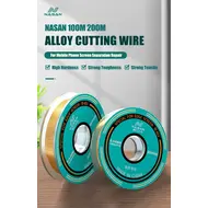 Nasan W-024 100M Curved Screen Cutting Diamond Wire for LCD Display Screen Separator Repair 811