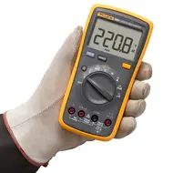 Fluke 18B+ Digital Multimeter AC/DC Voltage Current LED Test Auto Manual Range Resistance Capacitance Tester 846