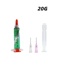 Low Temp Solder Paste for SMD IC BGA PCB Repair 138°C Lead-free Soldering Paste Needle Syringe Flux Tin No Clean Paste Welding 826