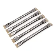 2UUL CL11 Metal Double Head Brush Mainboard IC Cleaning Bristle Brush Weld Disc Extra Hard Cleaning Brush Tool 837