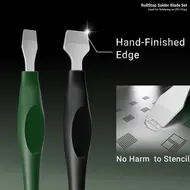 2uul DA19 RollStop Solder Blade Set for PCB BGA Soldering Repair 855