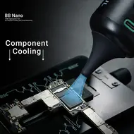 2UUL DA90 BB nano violent electric air blowing Rechargeable fan for rapid cooling of mobile motherboard components 840