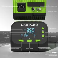 2UUL FD01 FIND210 High-Power AC Transformer Soldering Station With C210 Handle And Soldering Tips For PCB Board Welding Rework 841