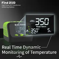 2UUL FD01 FIND210 High-Power AC Transformer Soldering Station With C210 Handle And Soldering Tips For PCB Board Welding Rework 841