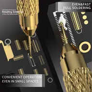 2uul SC96 Gold Plated FPC Connector Reballing Solder Bar (without Handle) - 5Pcs 853