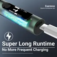 2uul SD11 Espresso Electric Screwdriver Set Designed for Phone Repair 842