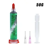 Low Temp Solder Paste for SMD IC BGA PCB Repair 138°C Lead-free Soldering Paste Needle Syringe Flux Tin No Clean Paste Welding 826