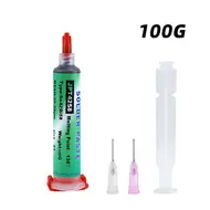 Low Temp Solder Paste for SMD IC BGA PCB Repair 138°C Lead-free Soldering Paste Needle Syringe Flux Tin No Clean Paste Welding 826