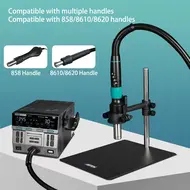 Aifen 360° Rotation Working Holder for 858 / 8610 / 8620 Hot Air Gun Handle 844