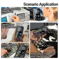 ANENG 615 Smart Multimeter Digital 6000 Count Touch Screen AC/DC Current Voltage NCV Diode Charging Multimetro Professional Tool 851