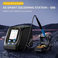 AWESHINE S08 C210 Soldering Iron Precision Soldering Station Control Temperature Welding Rework Station for PCB Chip Repair 860